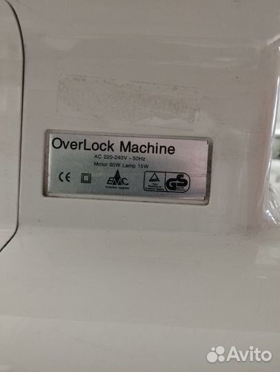 Оверлок 4-х, 3-х, 2-х ниточный бытовой бу