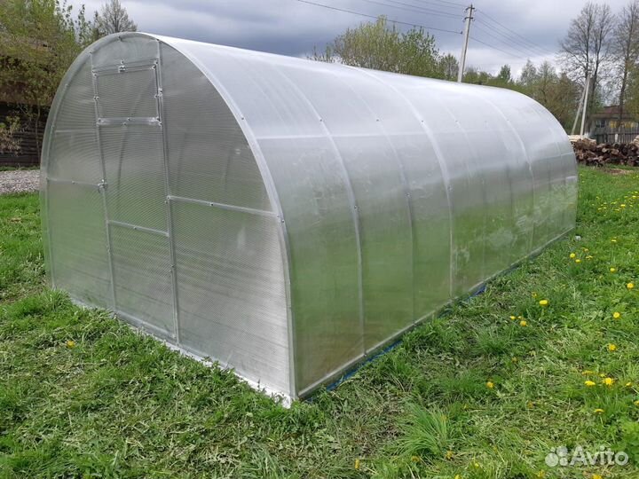 Арочные теплицы из поликарбоната