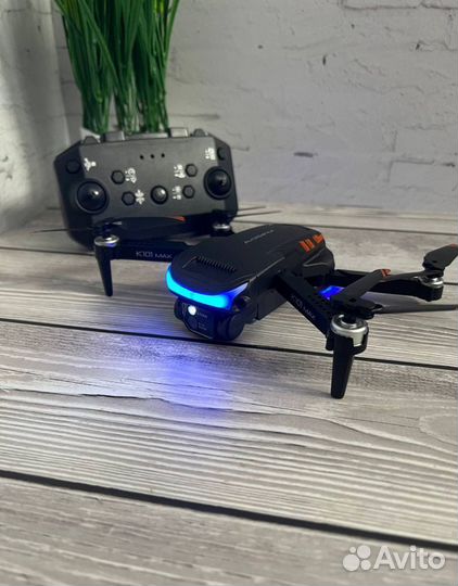 Квадрокоптер с камерой + 3 аккумулятора K101 MAX