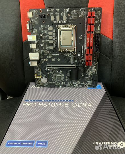 Intel core i3 12100f комплект