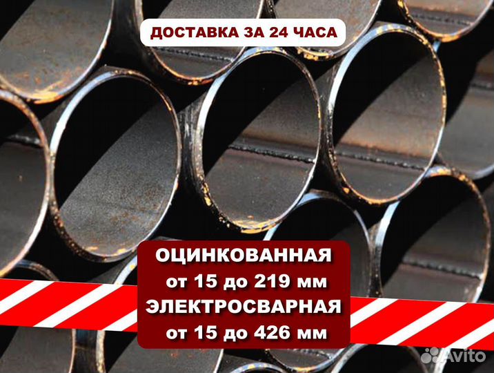 Трубы цинк