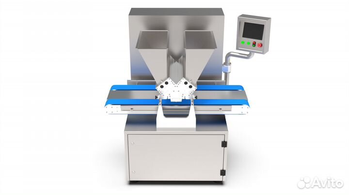 Машина тестоотсадочная 2 бункера