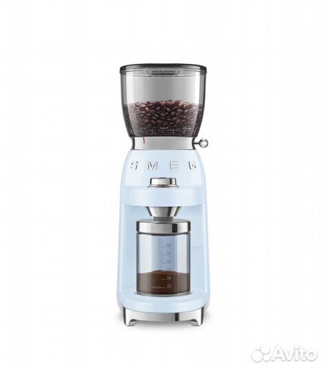 Кофемолка Smeg CGF01 голубой