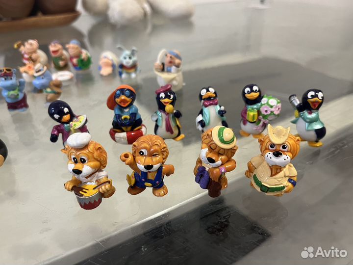 Коллекционные игрушки из киндера 90-х