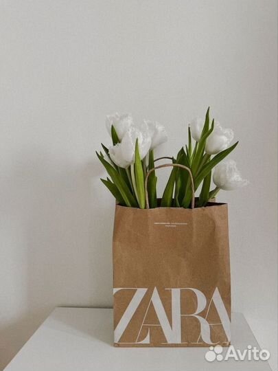 Букет в пакете