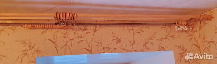 Карниз трёхрядный настенный 4 м