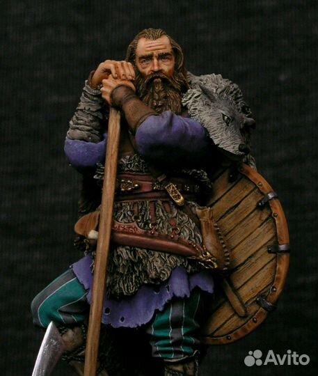 Викинг, 75мм, смола castelminiatures