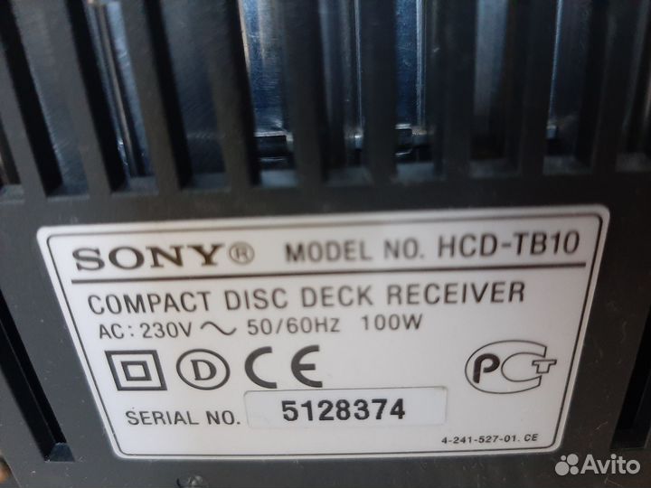 Музыкальный центр Sony CHC-TB10