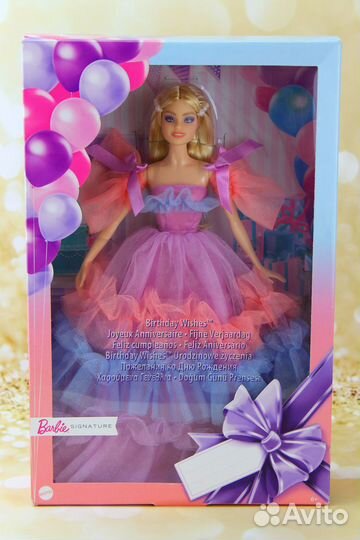 Кукла Барби Пожелания ко Дню Рождения 2020 Barbie