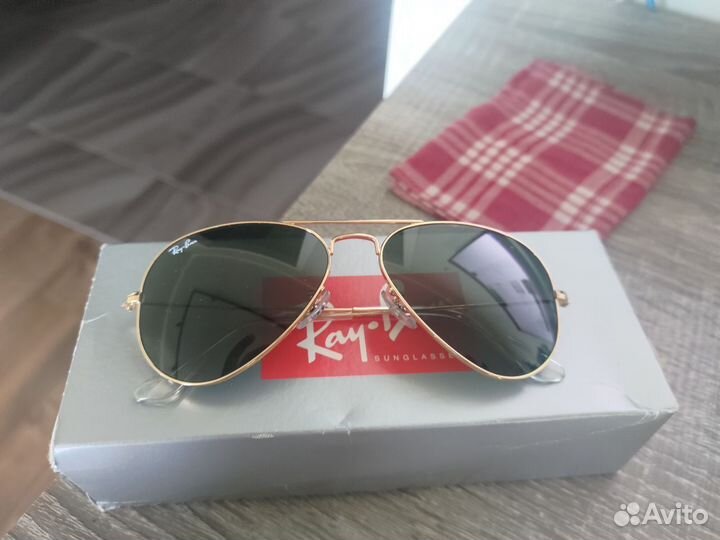 Очки ray ban aviator 3025 large metal