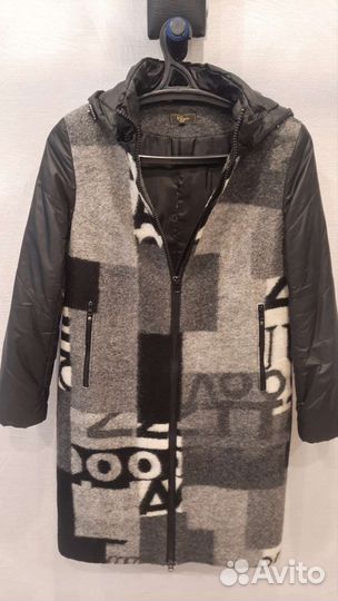 Пальто женское шерсть 46