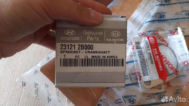 Запчасти двигателя hyundai