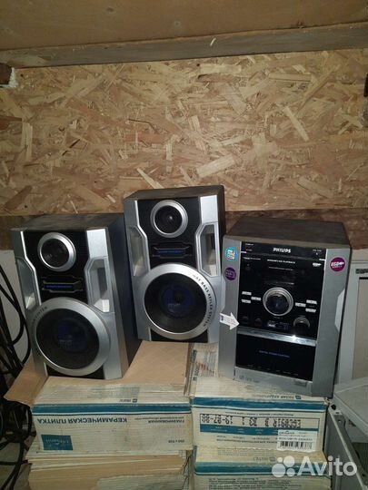 Музыкальный центр philips бу