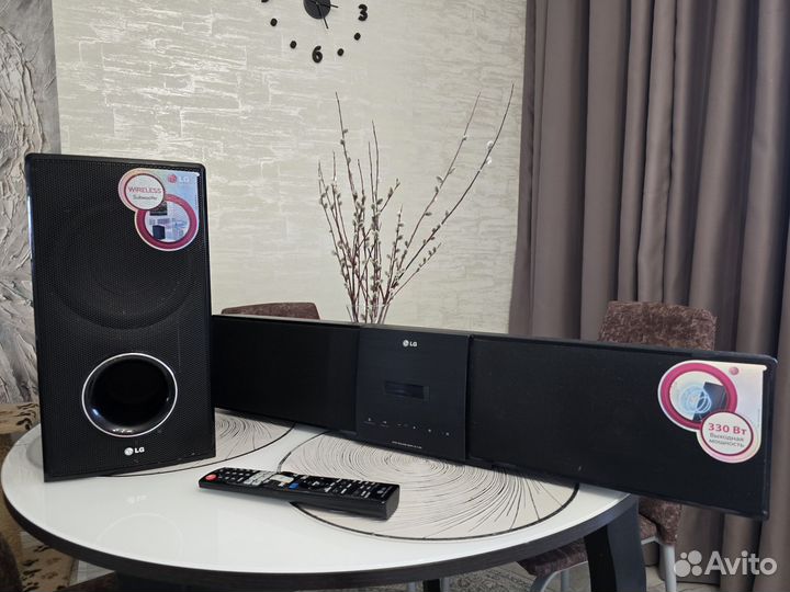 DVD саундбар LG HLT45W (домашний кинотеатр)