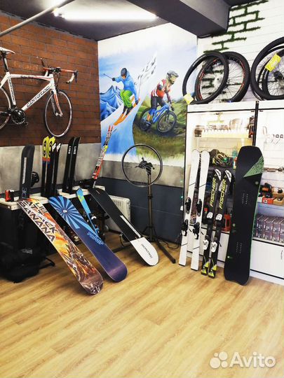 Ремонт горных, беговых лыж и сноубордов