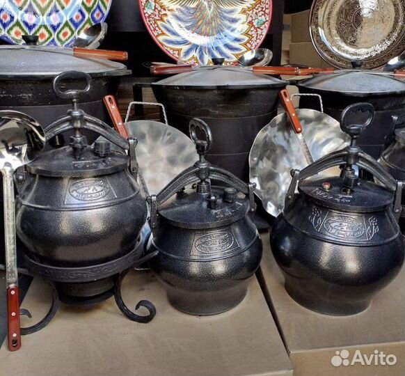 Казаны Узбекские чугунные, оригинал
