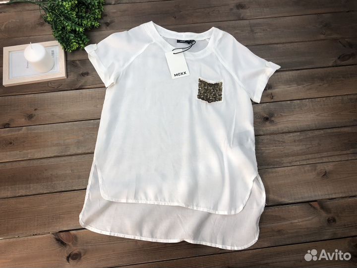 Футболка блузка для девочки 140 146 mexx
