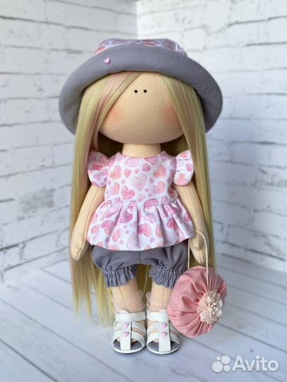 Интерьерная кукла ручной работы