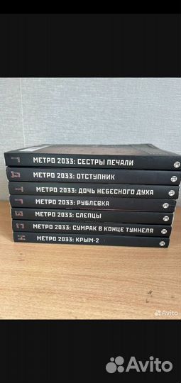 Книги вселенной метро 2033