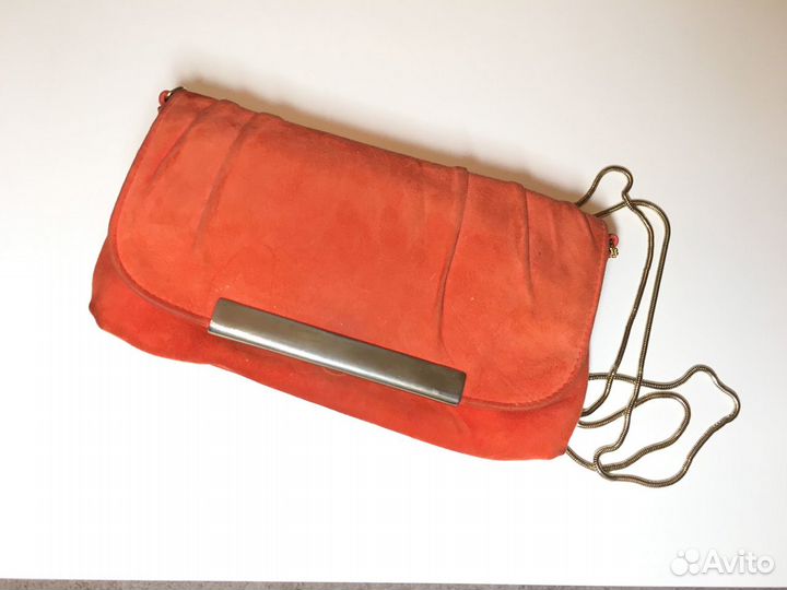 Сумка клатч Minelli замша