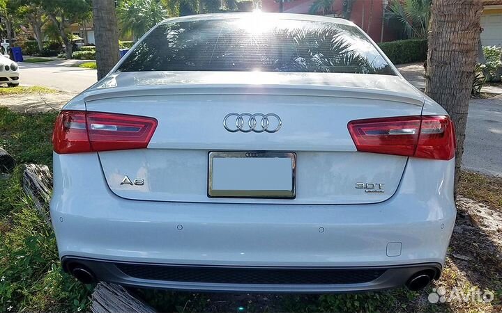 Спойлер лип ducktail Audi A6 C7 4G