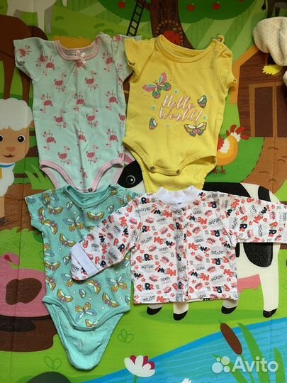 Вещи пакетом для девочки 62р