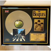 The Beatles золотой винил готовый подарок