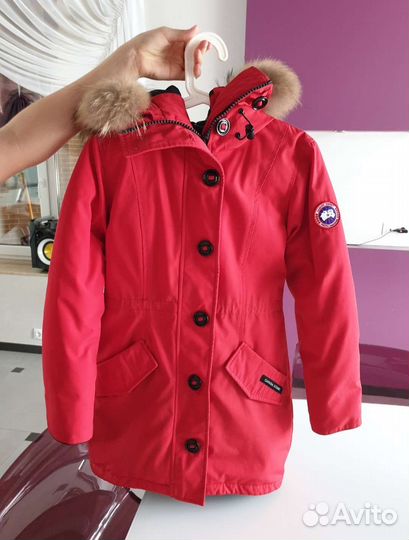 Парка для девочки canada goose