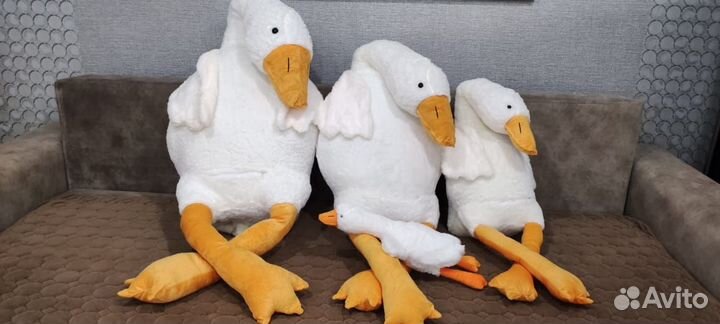 Мягкая игрушка гусь обнимусь
