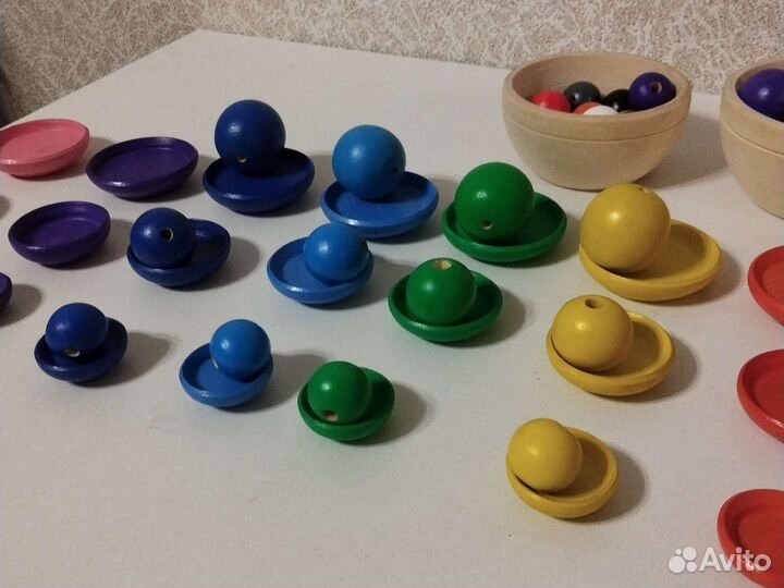 Развивающие игрушки монтессори сортировка