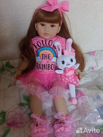 Кукла Реборн силиконовая девочка