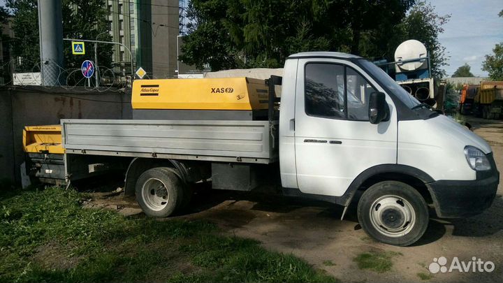 Аренда компрессора с отбойными молотками.Бетонолом