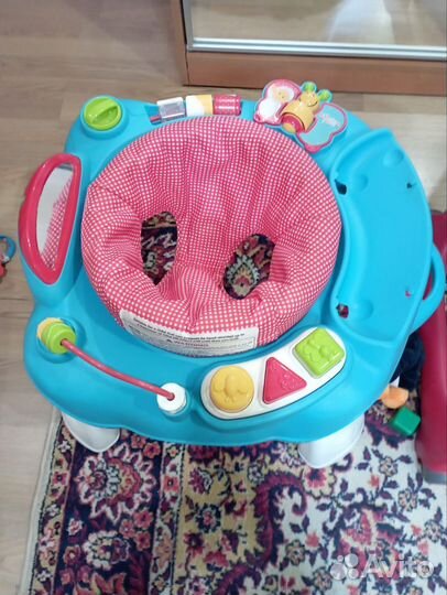 Детский коврик для ползания и развивающий столик