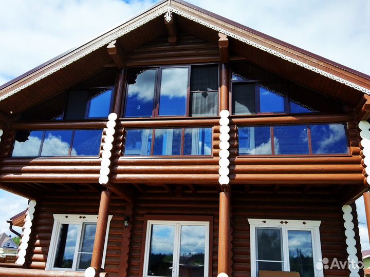 Окна пвх для коттеджей