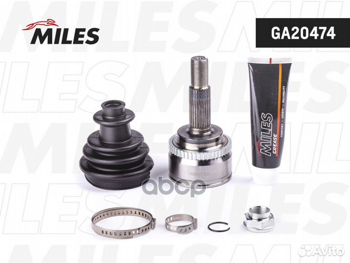 Шрус toyota corolla 1.4/1.6 02- нар. ABS ga2047