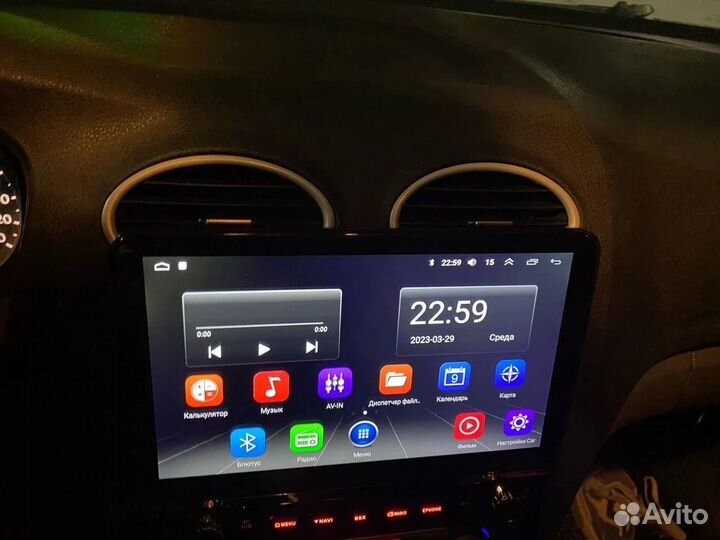 Магнитола на Ford Focus 2