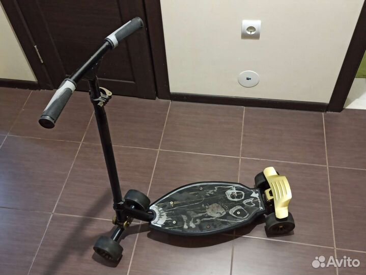 Самокат oxelo четырехколесный