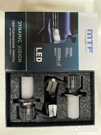 Светодиодные лампы led H4 MTF