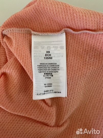 Майка теннисная wilson xs dry fit