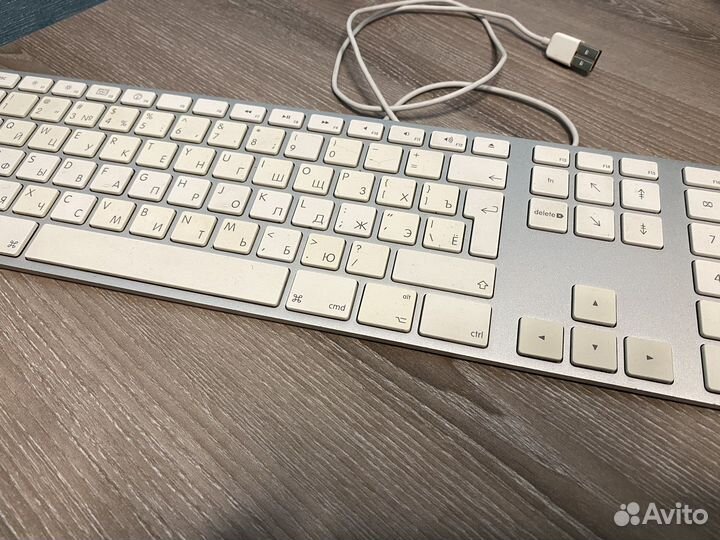 Клавиатура Apple magic keyboard полноразмерная
