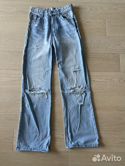 Джинсы Bershka клеш