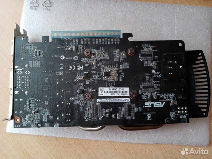 Видеокарта Asus GeForce GTX 650 1 гб