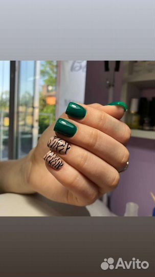 Коррекция наращённых ногтей