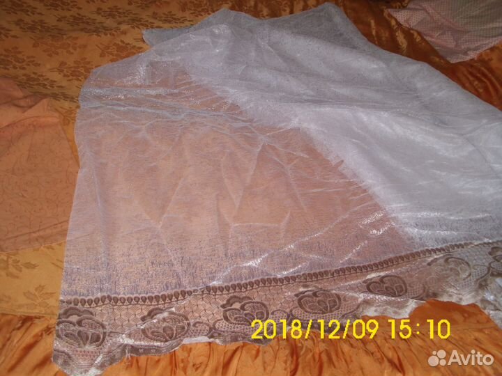 Одеяло, тюль, плед и др