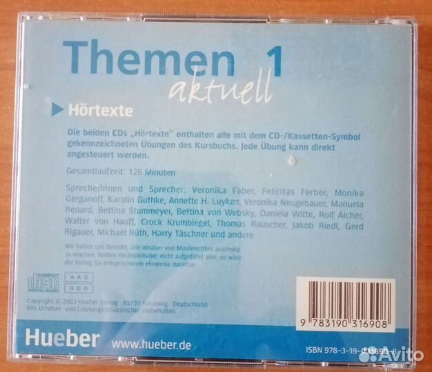 Themen aktuell 1 2CD Hortexte