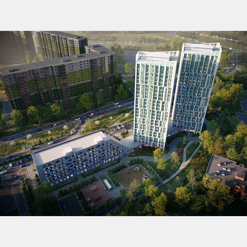 1-к. квартира, 37 м², 18/25 эт.