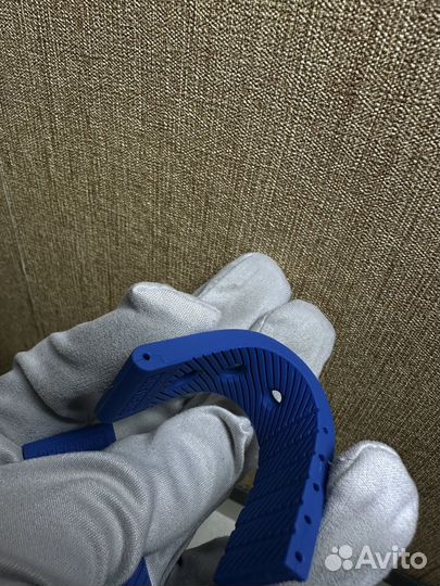 Синий каучук (светлый) 22-20 ремешок для Breitling