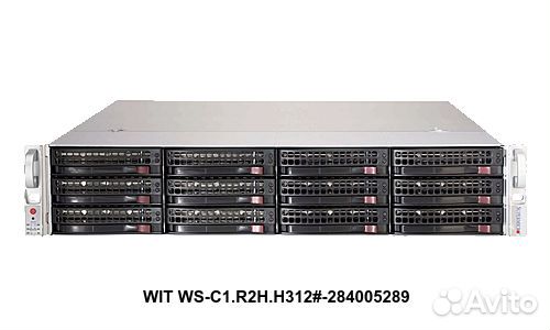 Сервер Supermicro WIT WS-C1.R2H.H312-284005289