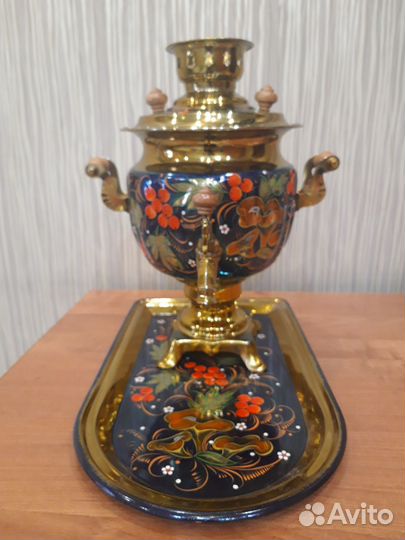 Тульский расписной самовар