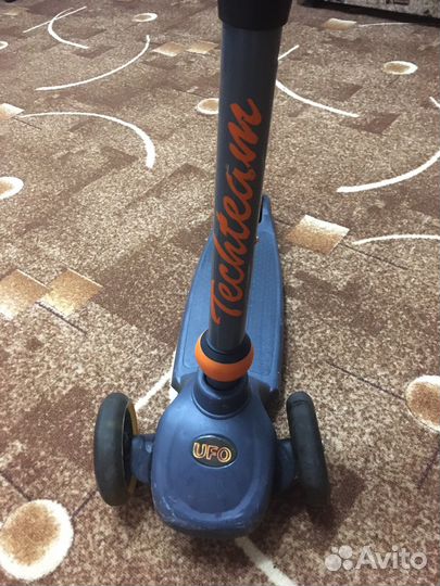 Самокат трёхколесный Tech team ufo